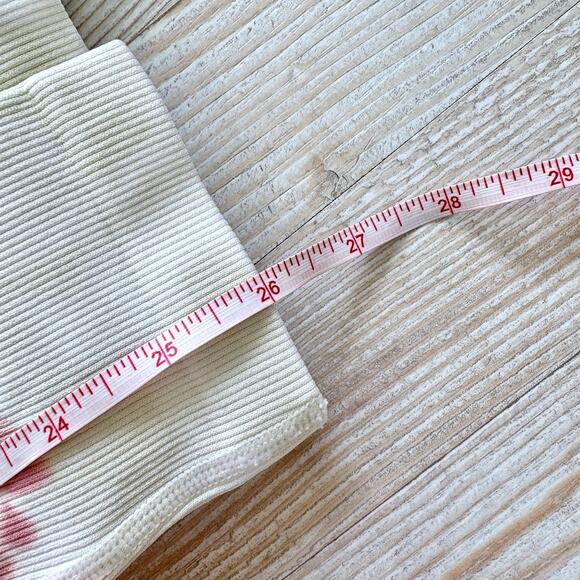 Spiritual Gangster Love Sculpt Ribbed Yoga Leggings | Pastel Tie Dye XS/S - Picture 6 of 6